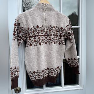 Vintage quarter-zip pullover